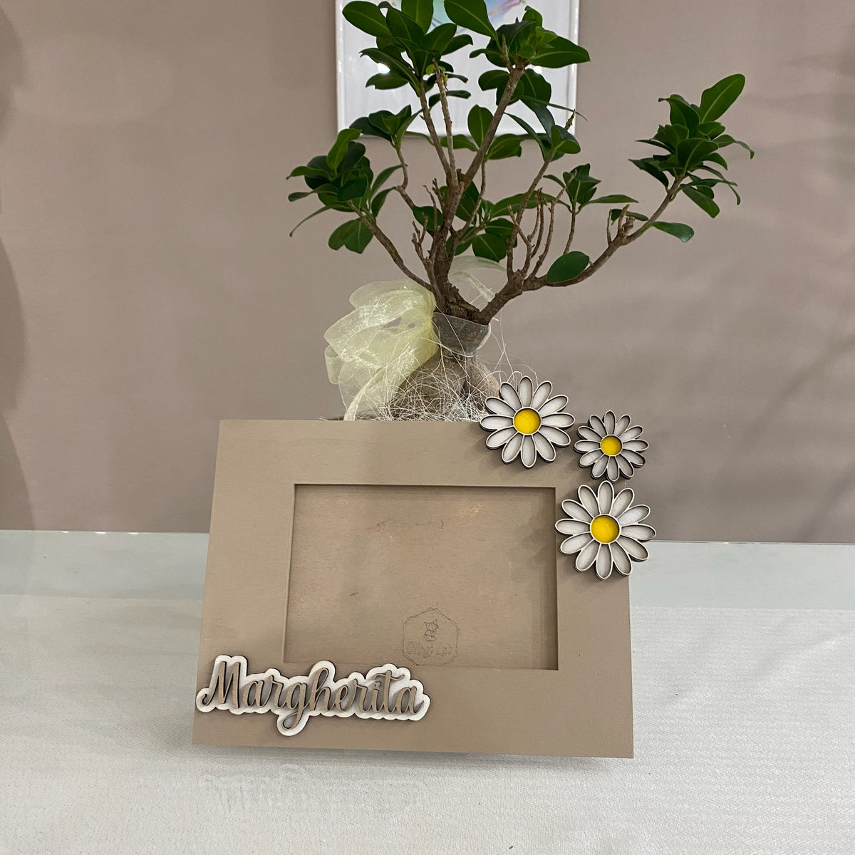 Cornice in legno personalizzata